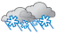 Regen en sneeuw